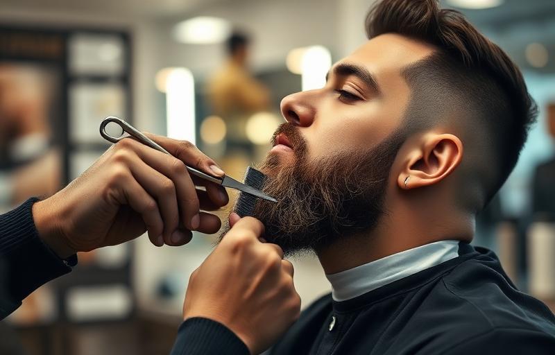 סידור וגילוח זקן מקצועי - Professional beard trim and shave