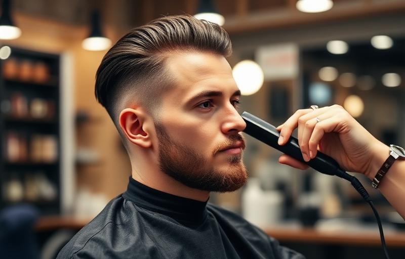 החלקת שיער לגבר בראשון לציון - Men's hair straightening treatment